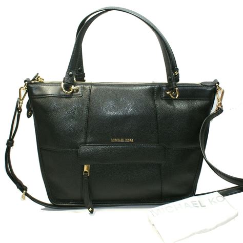 michael kors handbagsachtel|Michael Kors opened satchel purse.